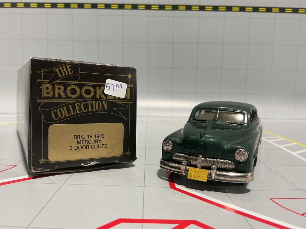 1:43 BROOKLIN MODELS BRK 15 1949 MERCURY 2 DOOR COUPE