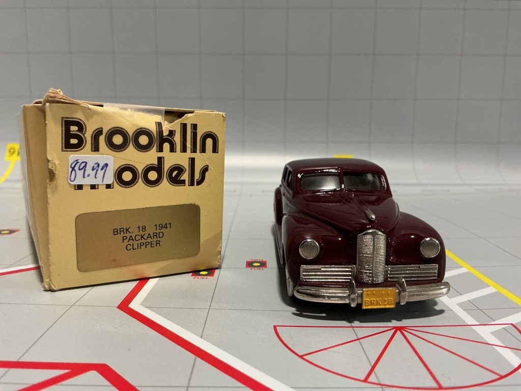 1:43 BROOKLIN MODELS - BRK 18 1941 PACKARD CLIPPER