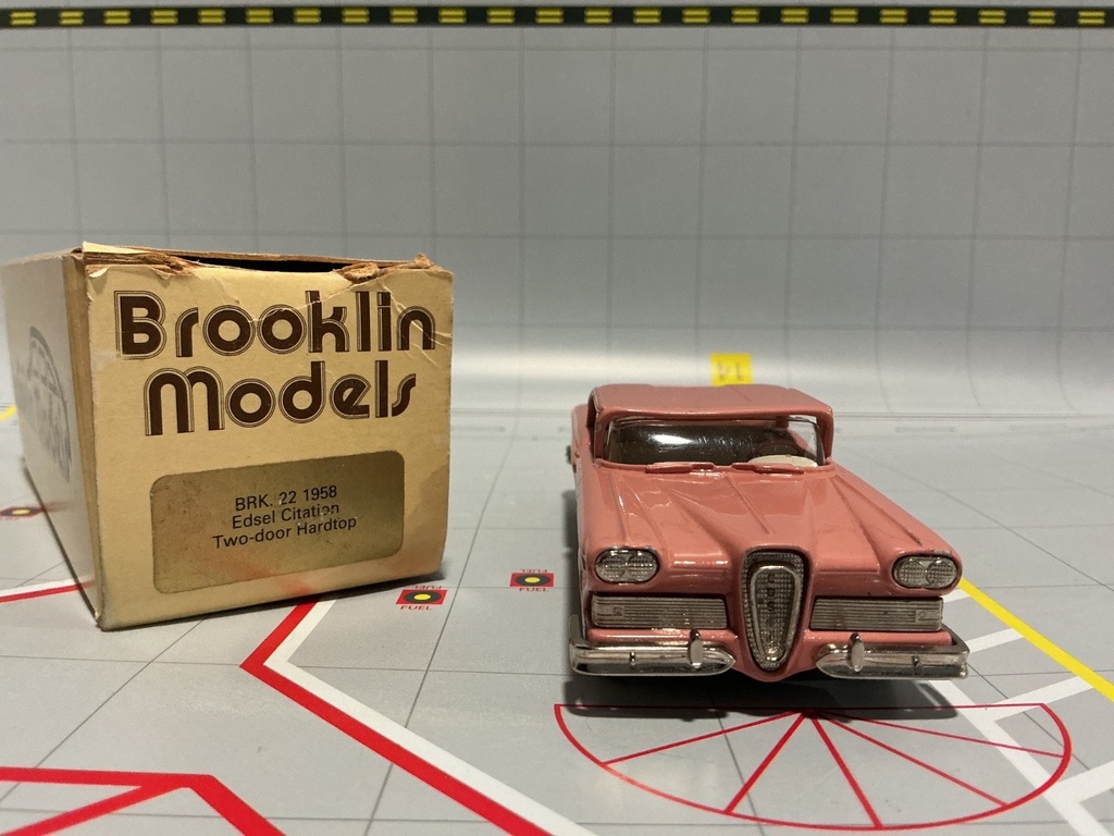 1:43 BROOKLIN MODELS - BRK 22 1958 EDSEL CITATION TWO DOOR HARDTOP