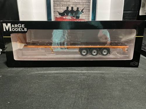 1/32 MARGE MODLES PACTON FLATBED TRAIER ANTHRACITE