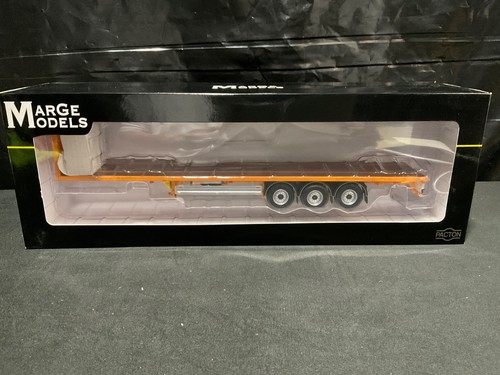 1:32 MARGE MODELS PACTON TRI AXLE FLATBED TRAILER