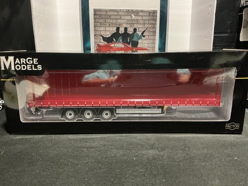 1/32 MARGE MODLES PACTON CONTAINER TRAILER PLAIN RED