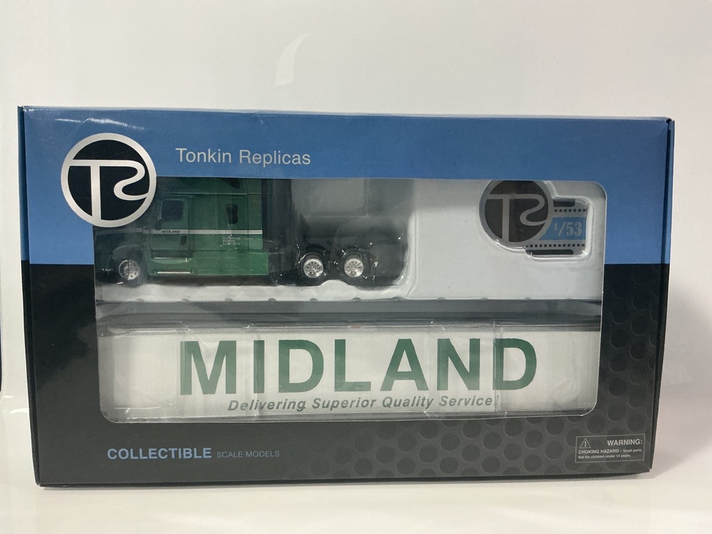 1:53 TONKIN REPLICAS MIDLAND TRUCKING  SEMI TRUCK