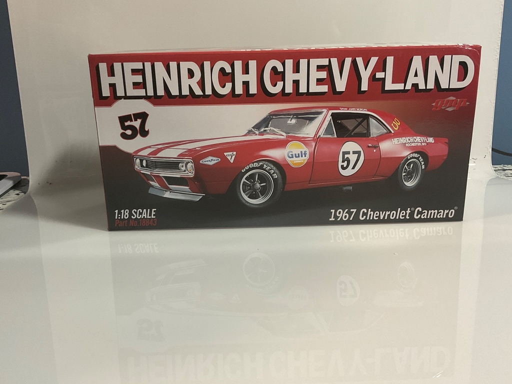[118513.] 1/18 GMP 1967 CHEVROLET CAMARO HEINRICH CHEVY-LAND