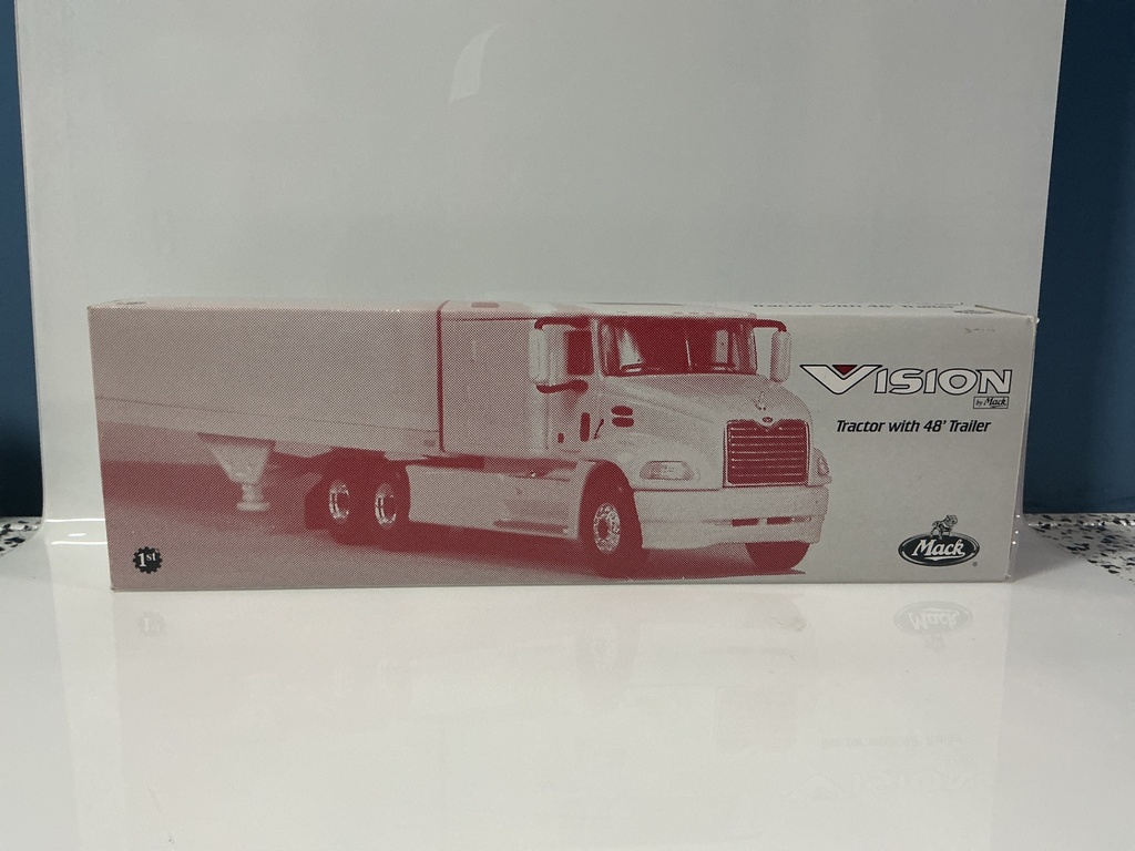 [116195.] 1:54 MAC VISION TRACTOR WITH PLYCON 48 FOOT TRAILER  #59–0178
