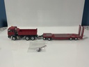 1:64 MAN TGA 33.480 DUMP TRUCK AND TAG  TRAILER
