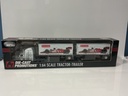 1:64 DIE-CAST  PROMOTIONS DCP PETERBILT WITH FIRESTONE PUP TRAILERS #31643