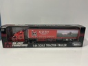 1:64 DIE-CAST PROMOTIONS DCP PETERBILT WITH KORY BOX TRAILER #30243