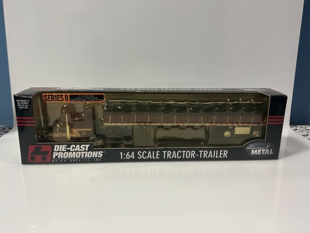 [116211.] 1:64 DIECAST PROMOTIONS DCP ASHLAND INTERNATIONAL 9400i COVERED WAGON #30434