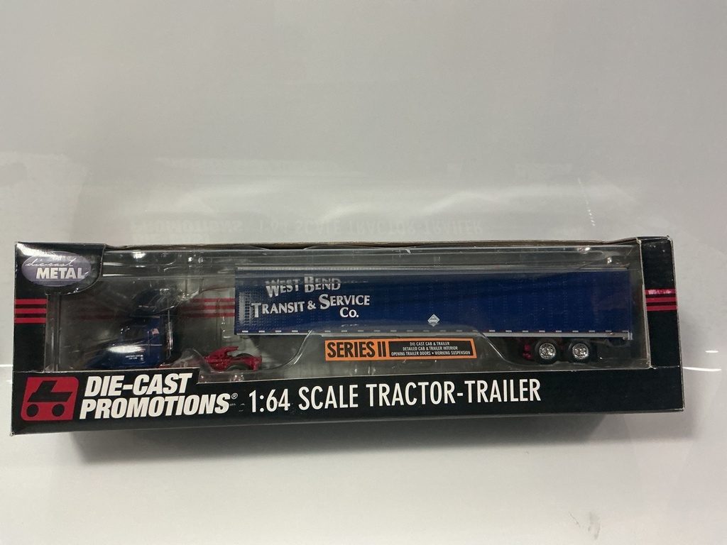 [116218.] 1:64 DIECAST PROMOTIONS DCP  INTERNATIONAL WEST BEND TRANSIT # 30761