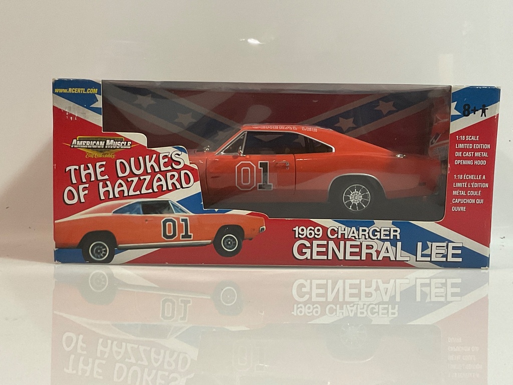 1/18 ERTL THE DUKE’S OF HAZZARD 1969 CHARGER GENERAL LEE 