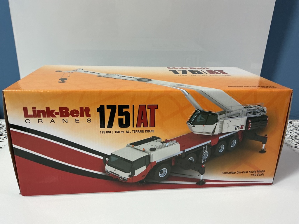 [112814.] 1:50 NZG LINK BELT 175/AT ALL-TERRAIN CRANE #1012