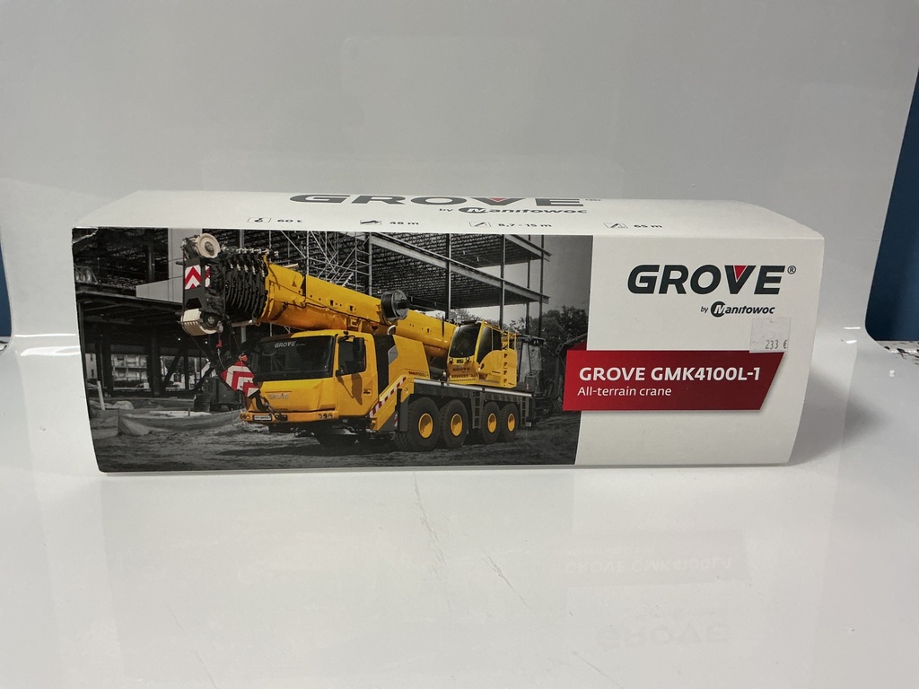[112822.] 1:50 CONRAD GROVE BY MANITOWOC GMK4100L-1 ALL-TERRAIN CRANE #2119/0