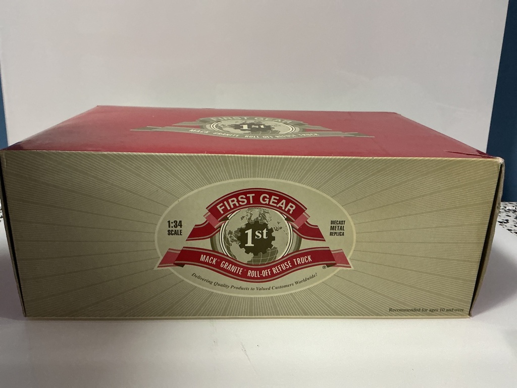 1:34 FIRST GEAR  MACK GRANITE ROLLOFF TRUCK RDK TRUCK SALES #19–30 532