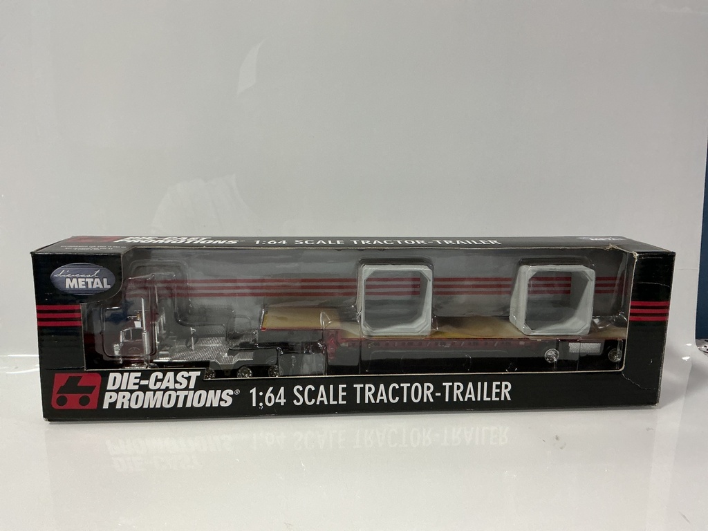 1:64 DIE-CAST PROMOTIONS DCP LEFEBVRE PETERBILT 379 STEP DECK WITH LOAD #31710