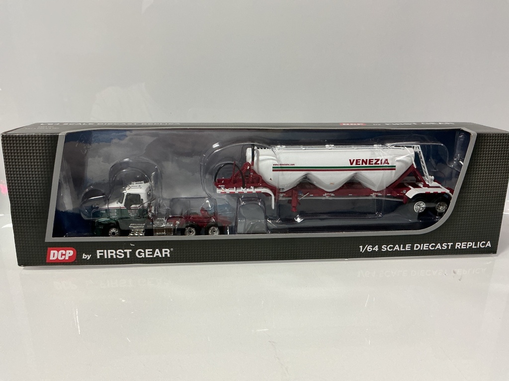 1:64 DCP FIRST GEAR VENEZIA MAC ANTHEM WITH TANKER TRAILER #60–0655