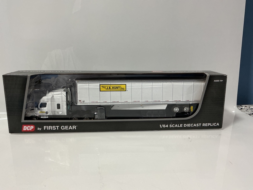 1:64 DCP FIRST GEAR J.B. HUNT FREIGHTLINER WITH 53 FOOT TRAILER