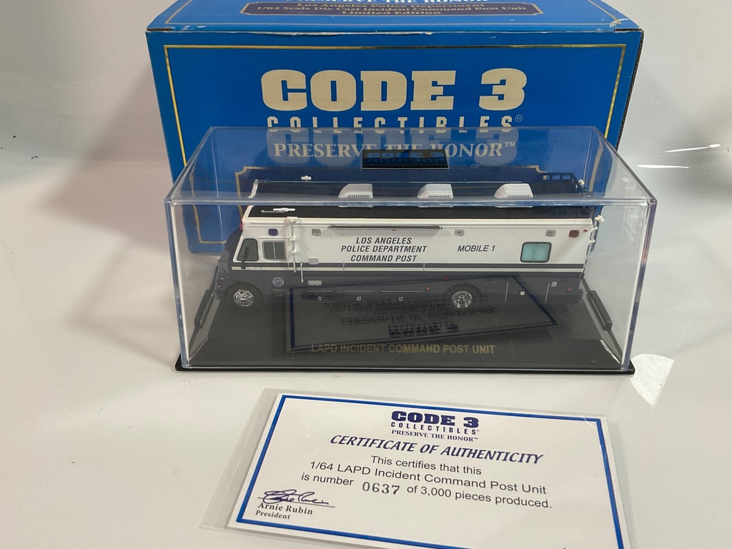 1/64 CODE 3 LAPD INCIDENT COMMAND POST UNIT 