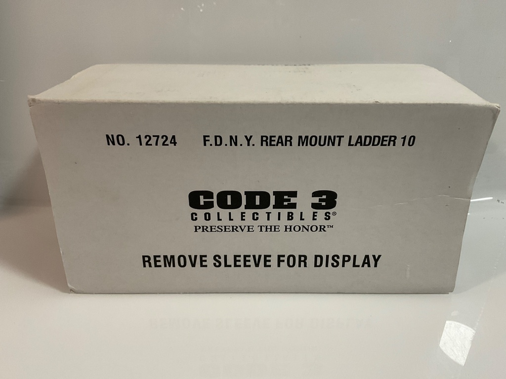 1/64 CODE 3 FDNY REAR MOUNT LADDER 10