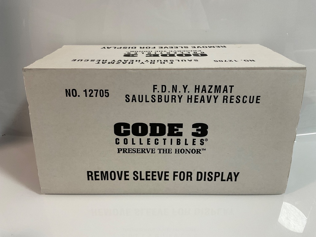 1/64 FDNY HAZMAT SAULSBURY HEAVY RESCUE 