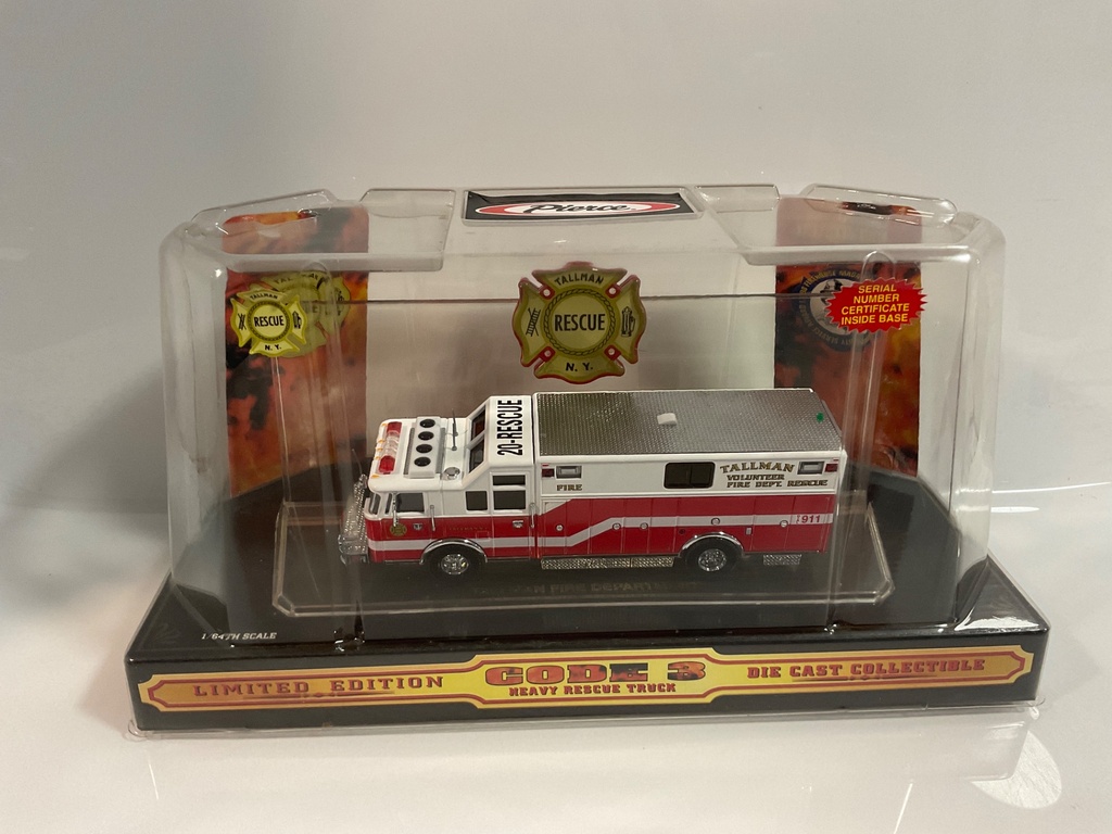 [117116.] 1/64 CODE 3 TALL MAN FIRE DEPT 20-RESCUE 