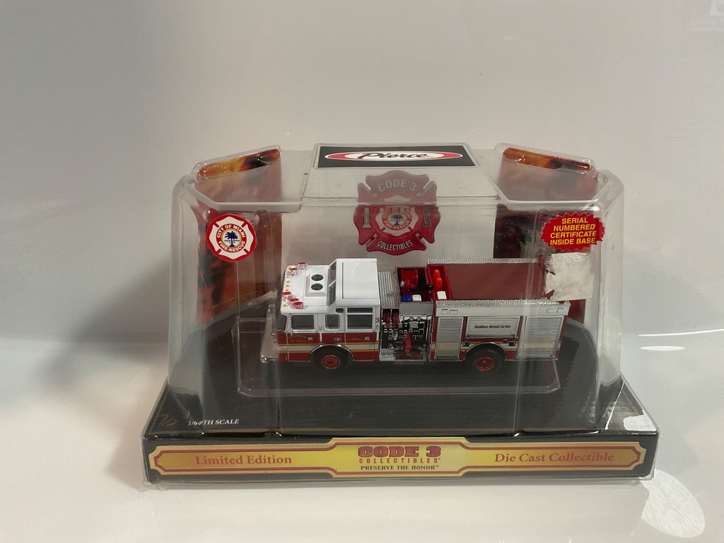 [117117.] 1/64 CODE 3 MIAMI PIERCE DASH PUMPER 