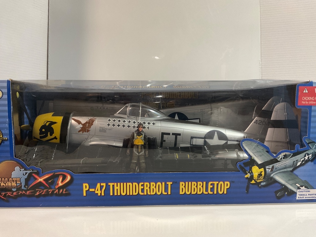 1/18 ULTIMATE SOLDIER P-47 THUNDERBOLT BUBBLETOP 