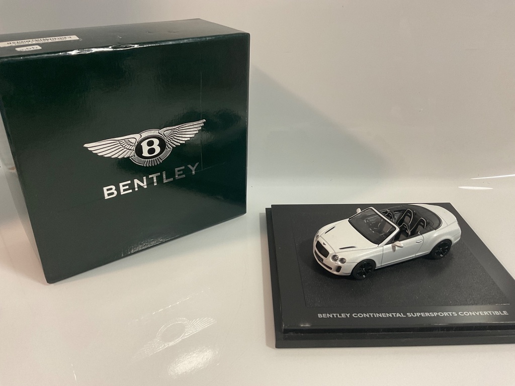 1/43 MINICHAMPS BENTLEY SUPERSPORTS CONVERTIBLE