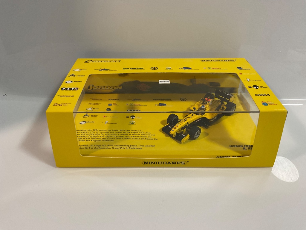 [117160.] 1/43 MINICHAMPS JORDAN FORD EJ14 N.HEIDFELD