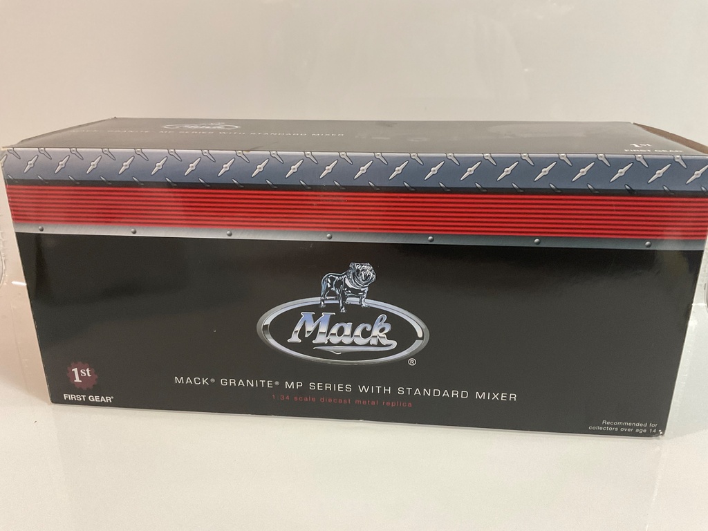 1/34 FIRST GEAR MACK GRANITE MP SERIES WITH MIXER 10-3905