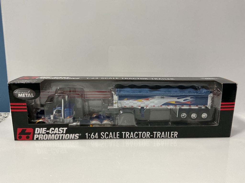 1:64 DCP DIE-CAST PROMOTIONS EILEN & SONS PETERBILT & DUMP TRAILER #33075