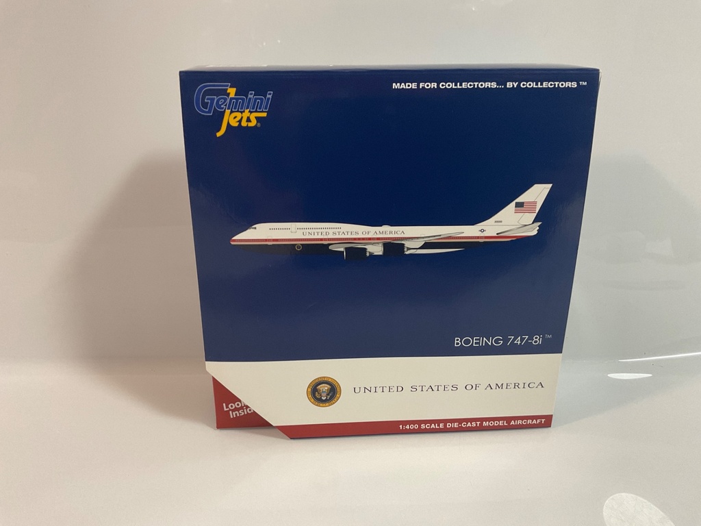 [111992.] 1/400 GEMINI JETS UNITED STATES OF AMERICA BOEING 747-8I