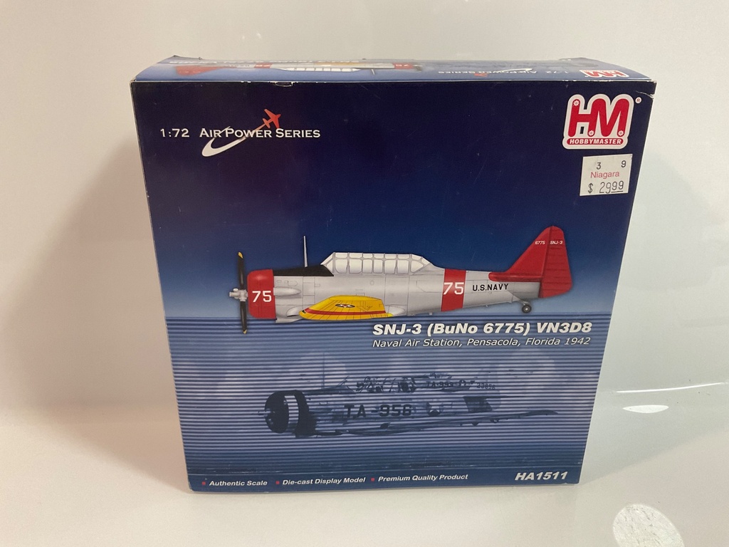 [112003.] 1/72 HOBBY MASTER SNJ-3(BUNO 6775) NAVAL AIR STATION PENSACOLA 1942