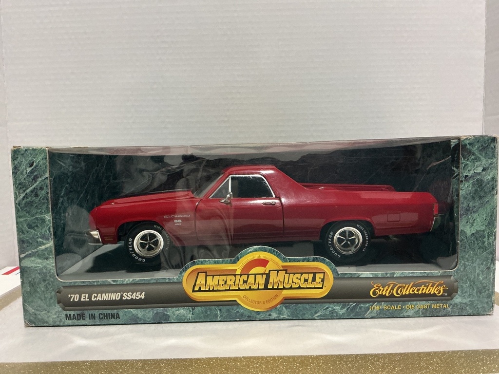 1:18 ERTL AMERICAN MUSCLE ‘70 EL CAMINO SS454