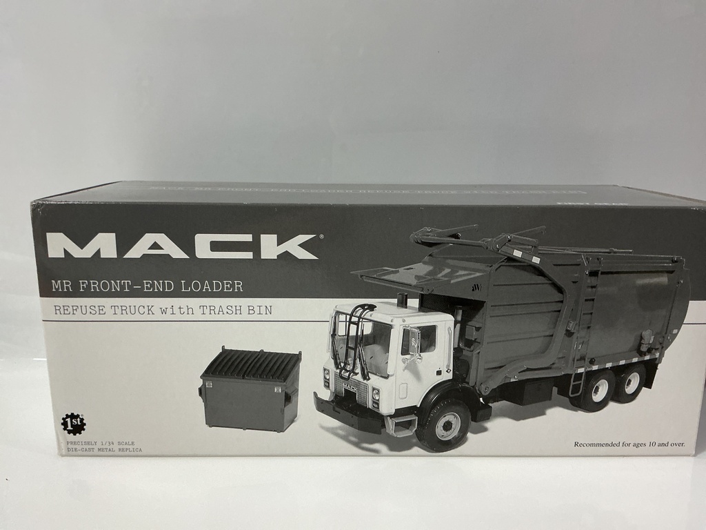 1/34 FIRST GEAR MACK FRONT END LOADER REFUSE TRUCK 19-3120
