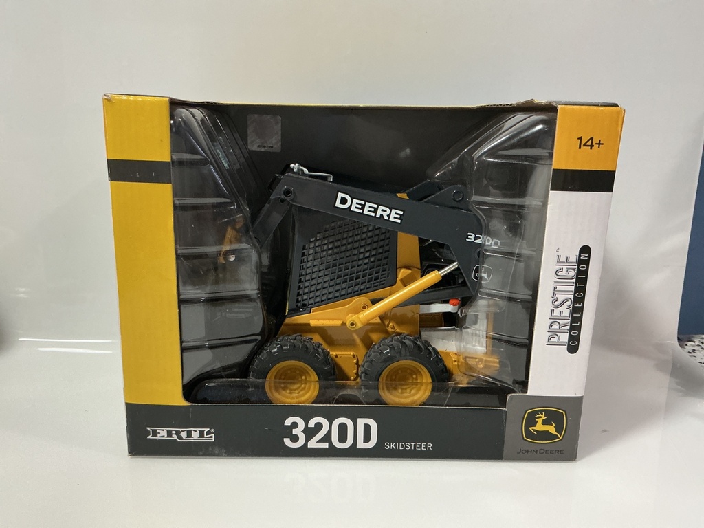 1/16 ERTL JOHN DEERE 320D SKIDSTEER PRESTIGE COLLECTION