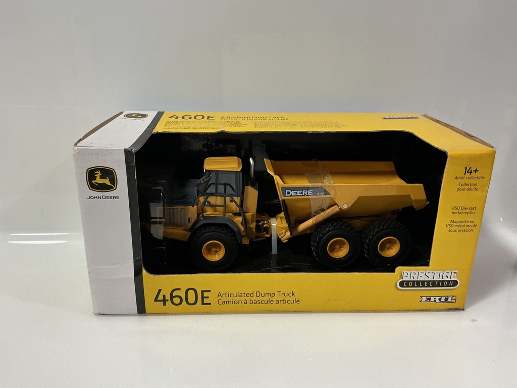[112064.] 1/50 ERTL ARTICULATED DUMP TRUCK 460E PRESTIGE