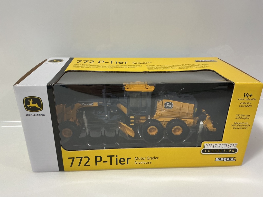 1/50 ERTL JOHN DERRE 772 P TIER MOTOR GRADER