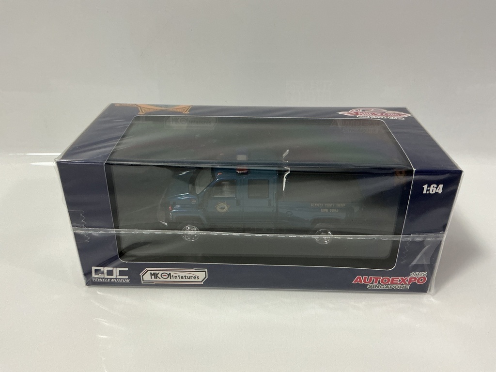 1:64 MK MINATURES GMC TOPKICK C4500 BLUE ON GRAY
