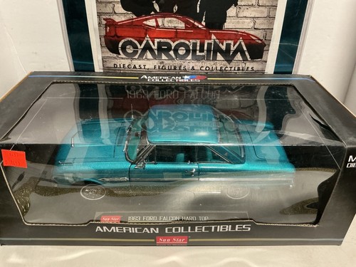 1:18 SUN STAR 1963 FORD FALCON HARDTOP [PLASTIC TEAR AT TOP]
