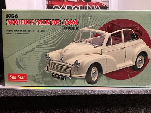 1:12 Sun Star 1956 Morris Minor Tourer { top has damage see pic}