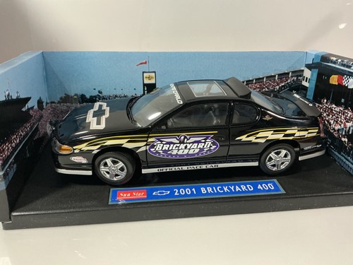 [118428.] 1/18 SUN STAR 2001 MONTE CARLO PACE CAR BRICKYARD 400 MISSING MIRROR