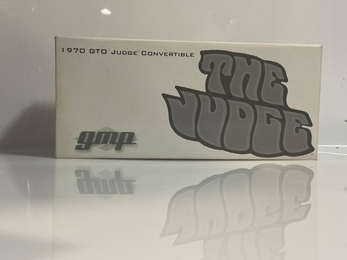 1/24 GMP 1970 GTO JUDGE CONVERTIBLE LIGHT RASHING ON CAR