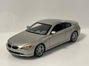 1/18 HOTWHEELS BMW 645 CI COUPE SILVER ON GRAY