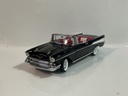 1/18 ERTL 1957 CHEVROLET BEL AIR BLACK ON RED / GRAY