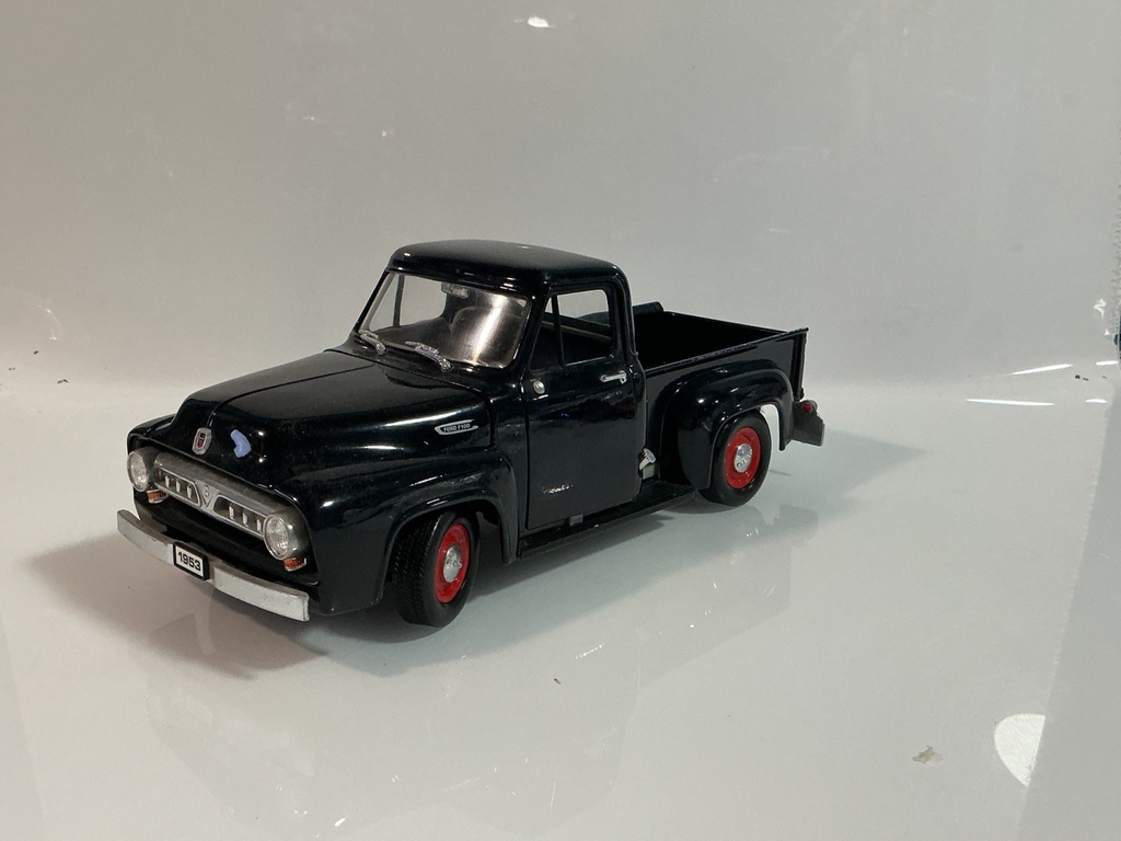 ROAD TOUGH 1953 FORD PICKUP BLACK ON GRAY