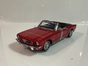 1/18 MOTORMAX 1964 MUSTANG RED ON BLACK 