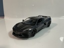 1/18 MAISTO 2020 CORVETTE DARK GREY ON BLACK