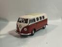 1/18 ROAD SIGNATURE 1962 VOLKSWAGEN MICROBUS WHITE / RED ON WHITE