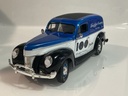 1/18 MATCHBOX 100TH ANNIVERSARY 1940 FORD SEDAN DELIVERY BLUE / WHITE
